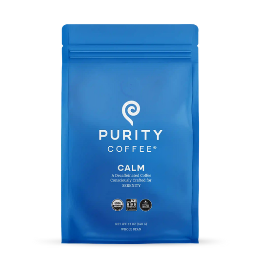 Wholesale - CALM: Decaf Whole Bean Coffee 12oz 6pk
