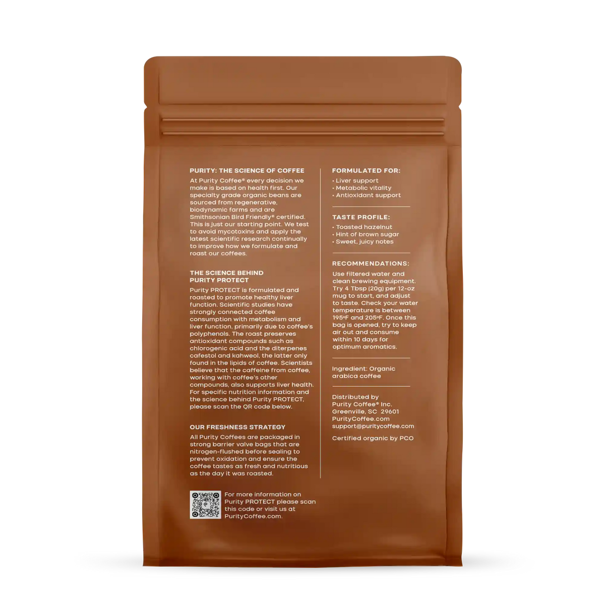 Wholesale - PROTECT: Light-Medium Roast *Ground* Coffee 12oz 6pk