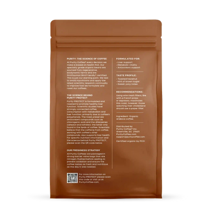 Wholesale - PROTECT: Light-Medium Roast Whole Bean Coffee 12oz 6pk